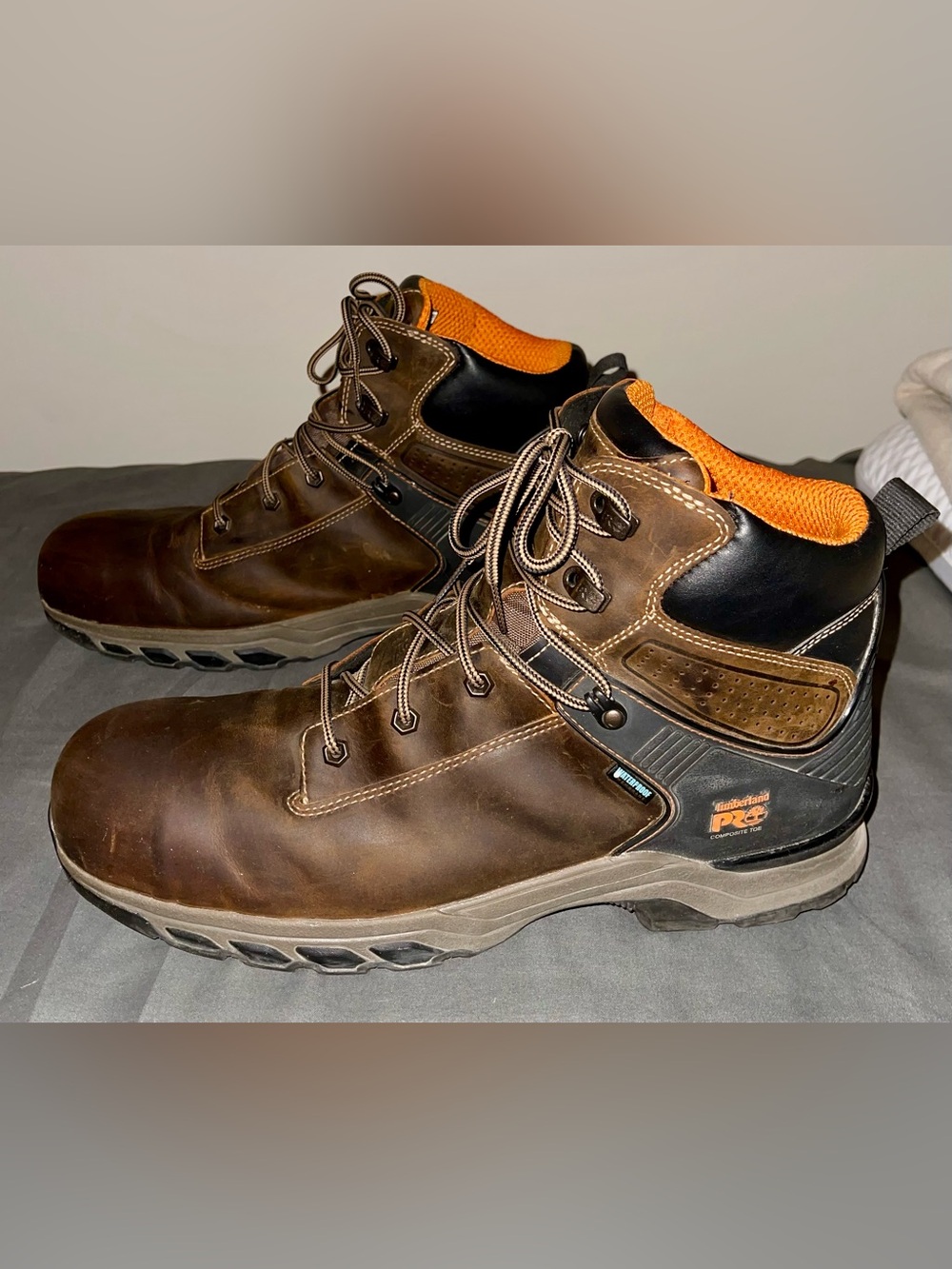 Timberland PRO Men’s Hypercharge 6-inch Composite Safety Toe Work Boots SIZE 14